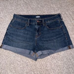 Old Navy Dark Blue Jean Shorts
